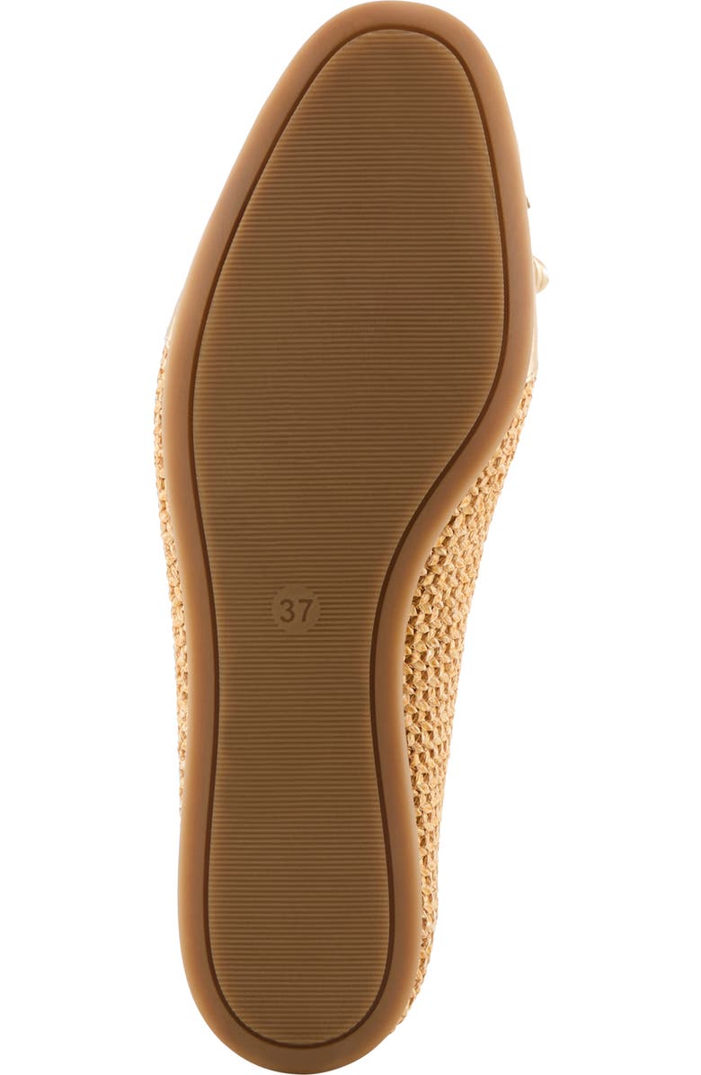 AZURA BY SPRING STEP Embody Metallic Bow Toe Ballet Flat, Alternate, color,