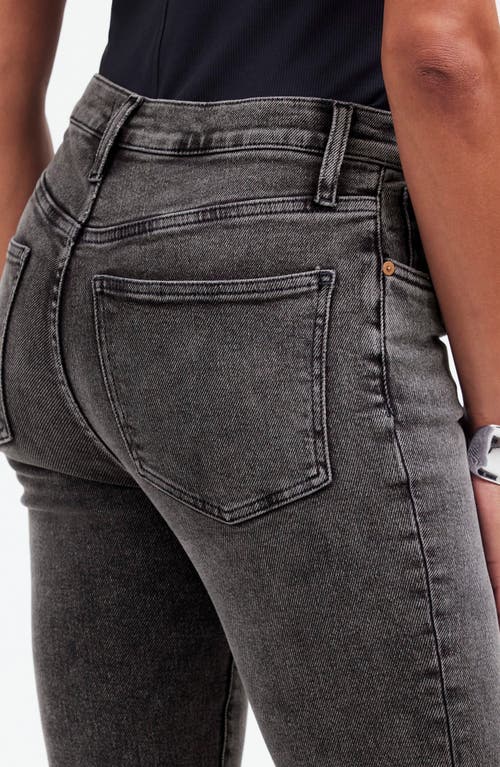 Madewell Kick Out Raw Hem Jeans In Paynes Wash