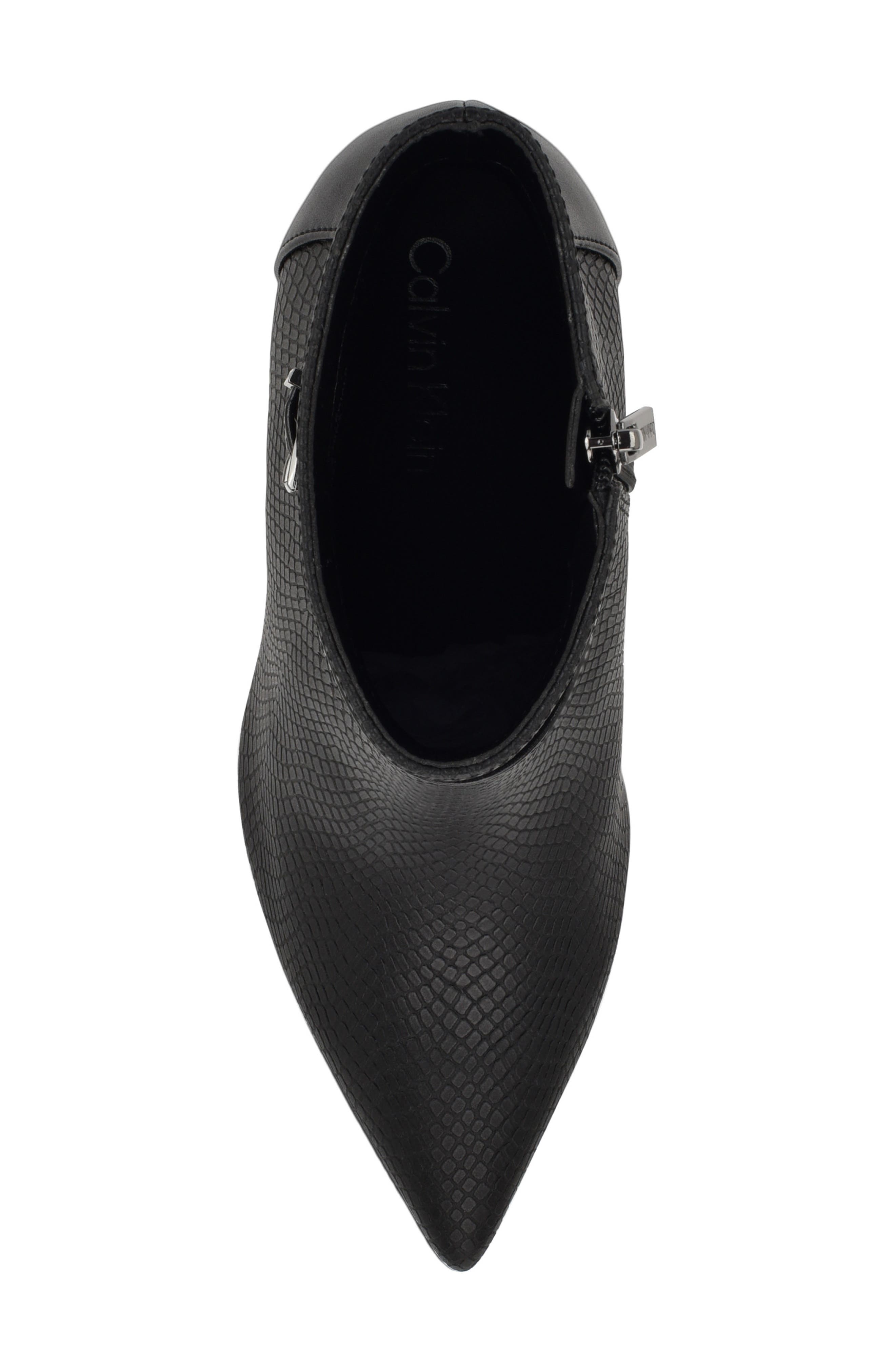 Vivera Bootie, Alternate, color, BLACK EMBOSSED