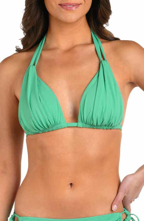 La Blanca Island Goddess Halter Bikini Top