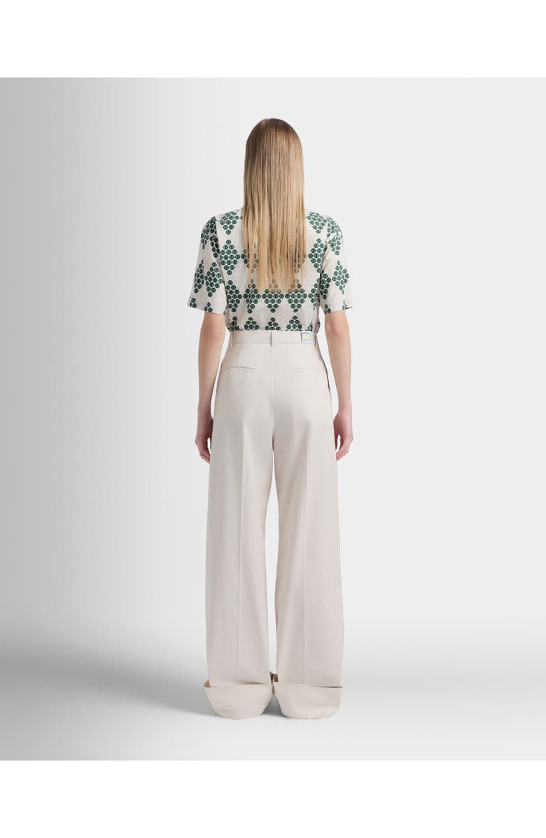 Bally Tennis Collection Trousers in Cotton, Alternate, color, White