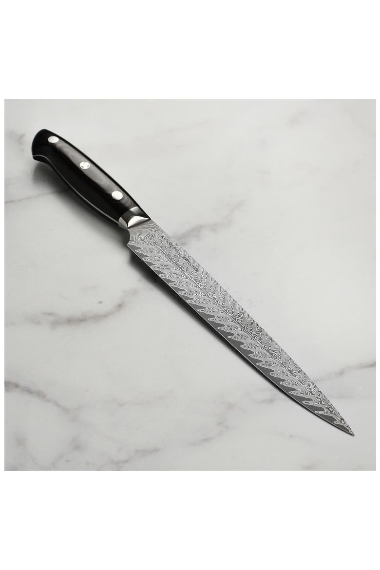 Kramer Euroline Damascus Collection 9-Inch Chef's Knife, Alternate, color, STAINLESS STEEL