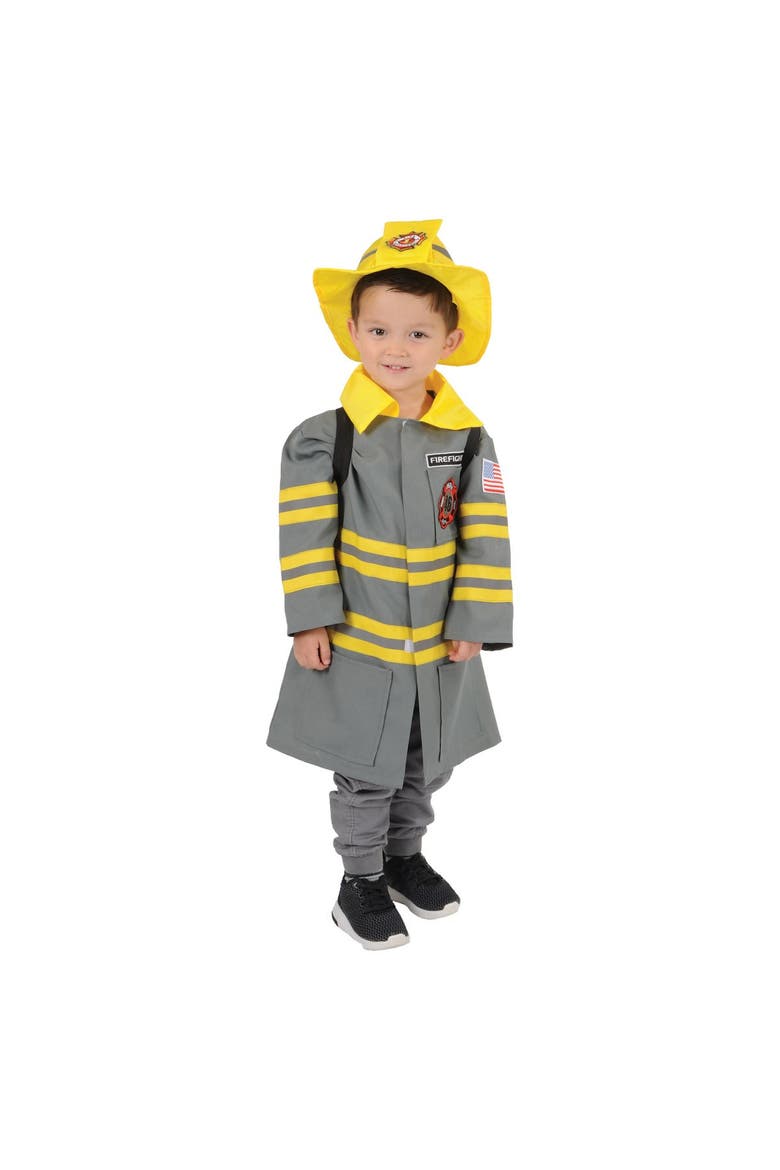 Firefighter Dress-Up, Main, color, Gray