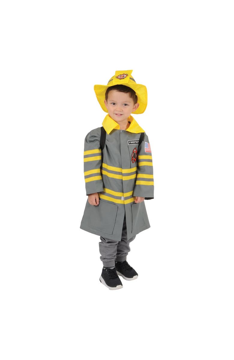 Kaplan Early Learning Company Firefighter Dress-Up, Main, color, Gray