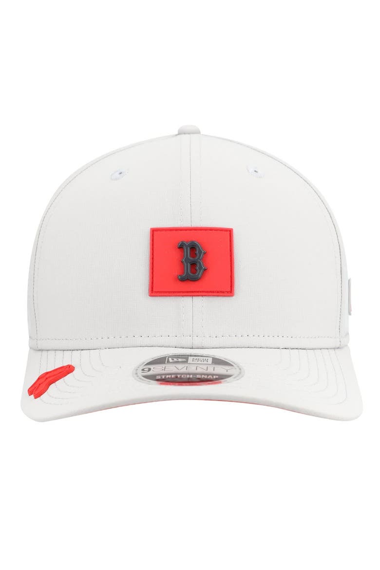 Men's New Era  Gray Boston Red Sox 2026 Clubhouse 9SEVENTY Adjustable Hat, Alternate, color, Gray