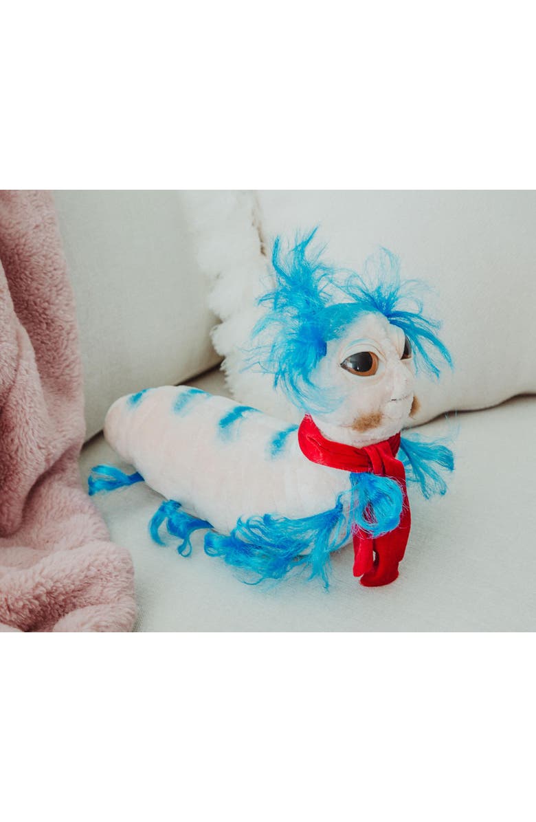 Toynk Labyrinth The Worm 14-Inch Character Plush Toy | Toynk Exclusive, Alternate, color, Blue