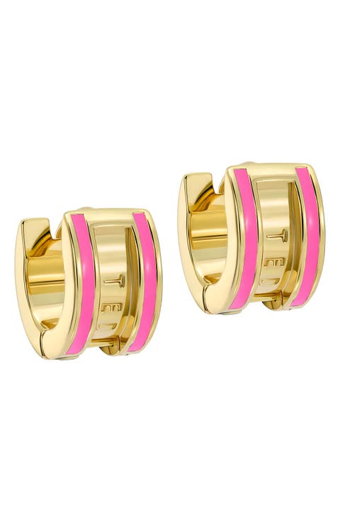 Rolo Classic Color Huggie Hoop Earrings