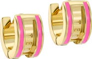 Ted Baker Rolo Classic Color Huggie Hoop Earrings