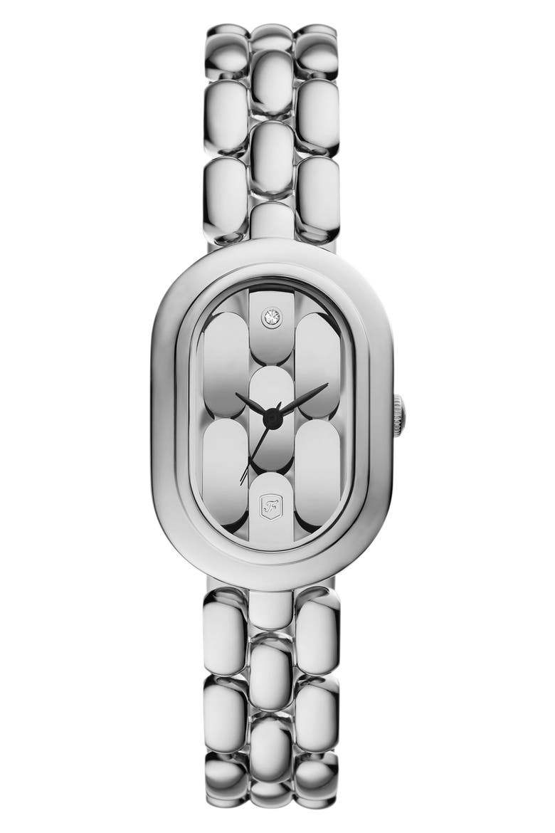 Sloan Bracelet Watch, 24mm, Main, color, SILVER