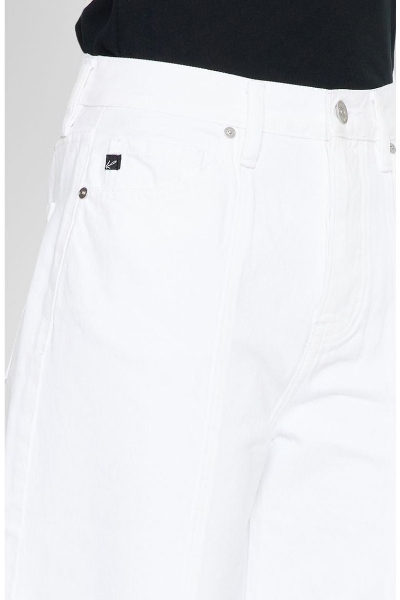 Mara Ultra High Rise 90s Wide Leg Jeans, Alternate, color, White