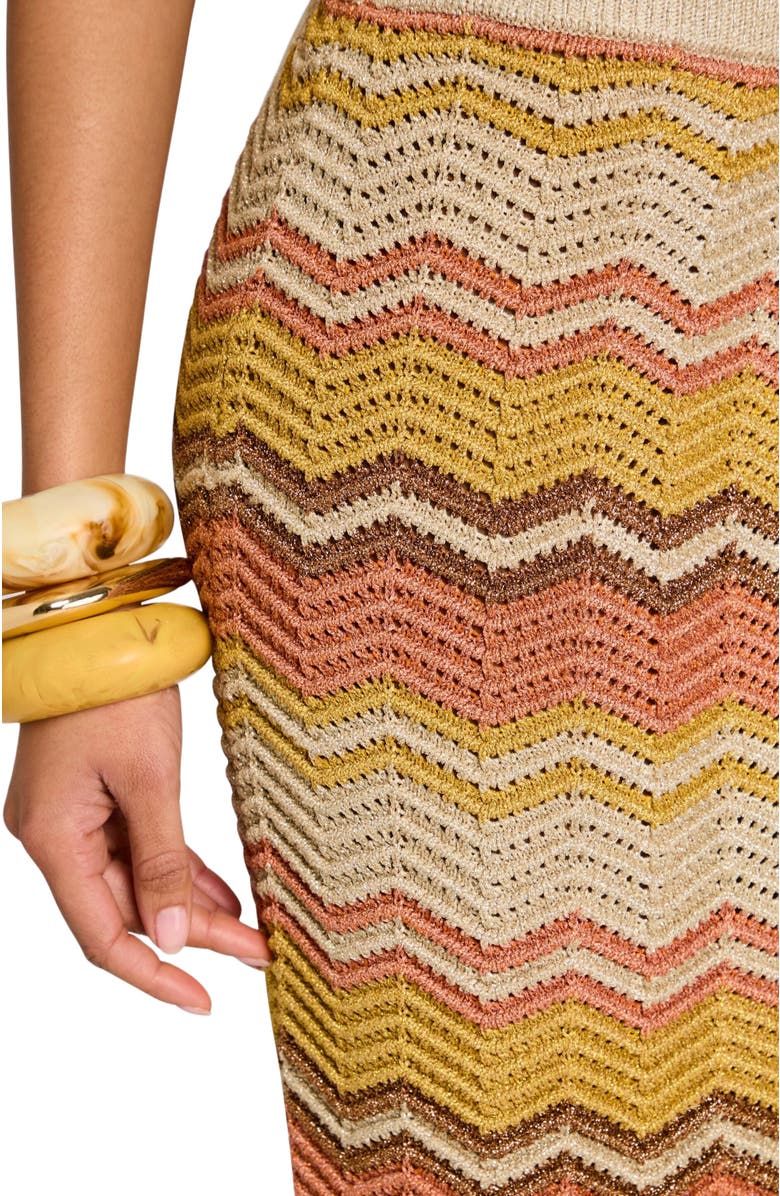 Retrofête Ivey Crochet Skirt, Alternate, color,