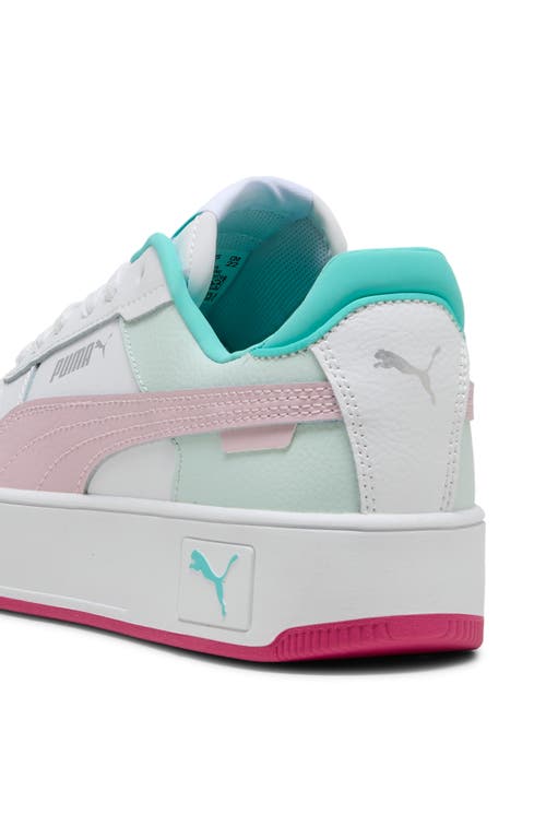 Puma Kids' Carina Street Platform Sneaker In Multi
