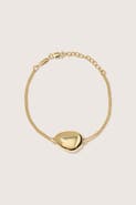 Otiumberg 14kt Gold Vermeil Pebble Bracelet
