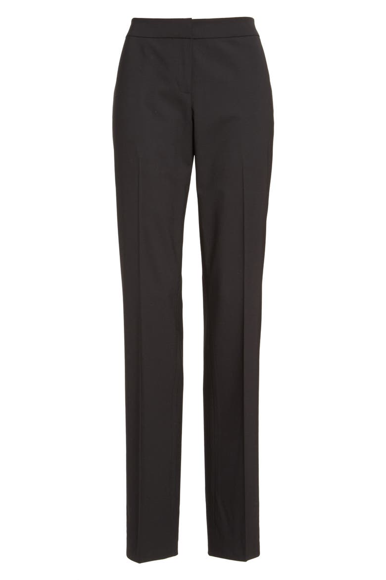Barrow Stretch Wool Pants, Alternate, color, BLACK