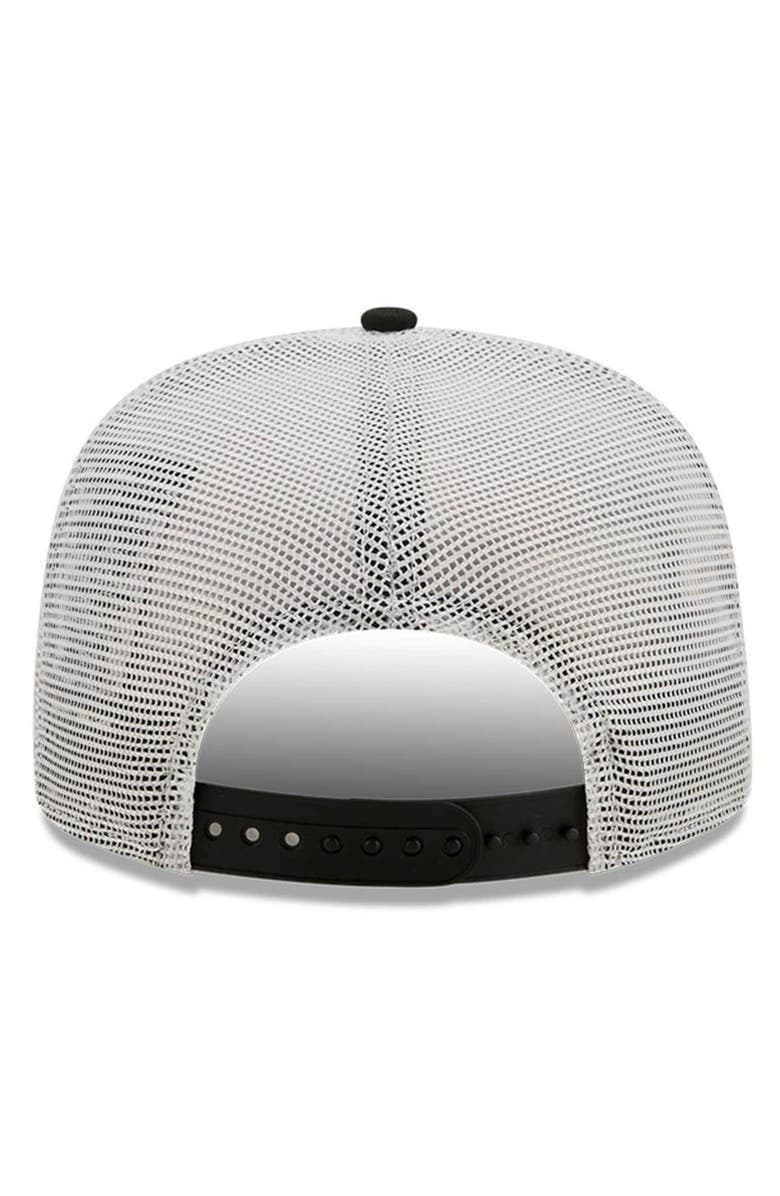 New Era Men's New Era Black/White Erik Jones Golfer Snapback Adjustable Hat, Alternate, color, 