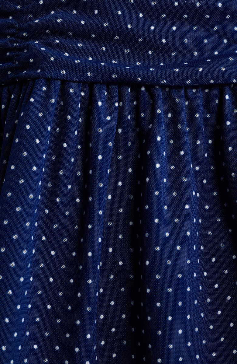 Loveappella Sleeveless Peplum Top, Alternate, color, Navy