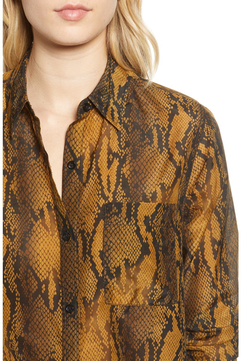 The Neal Shirt, Alternate, color, BRONZE BROWN