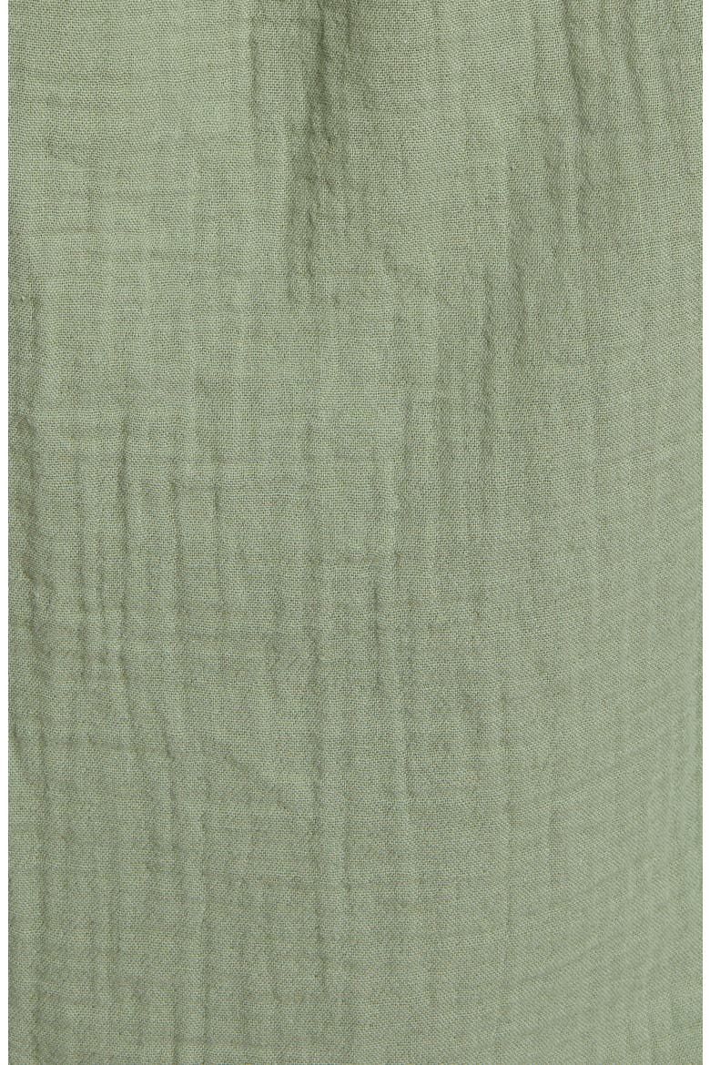 Gathered A-Line Tank, Alternate, color, GREEN DUNE