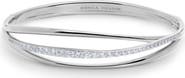 Monica Vinader Nura Lab-Created Diamond Pavé Wrap Bangle Bracelet