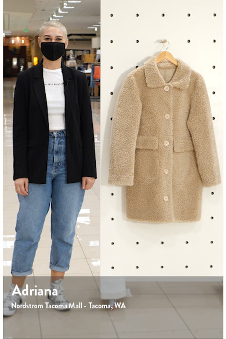 Reversible Faux Shearling Coat video