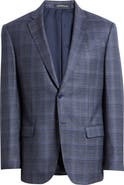 Emporio Armani G-Line Grey & Purple Virgin Wool Sport Coat