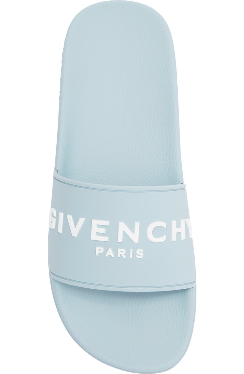 Givenchy Slide Sandal, Alternate, color, Sky Blue