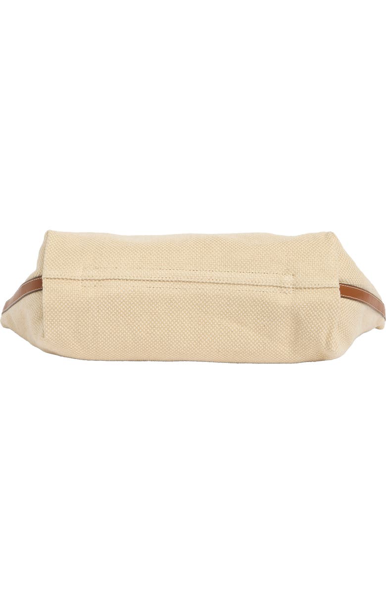 Sam Edelman Claire Classic Logo Tote Bag, Alternate, color, Cognac