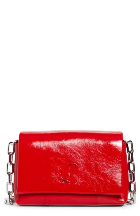 【クリスチャンルブタン・CHRISTIAN LOUBOUTIN】SHOULDER BAGS Christian Louboutin | Loubila mini black spikes shoulder bag
