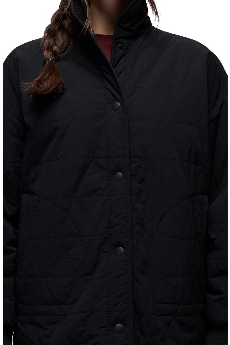 Encinitas Reversible Coat, Alternate, color, BLACK / BLACK