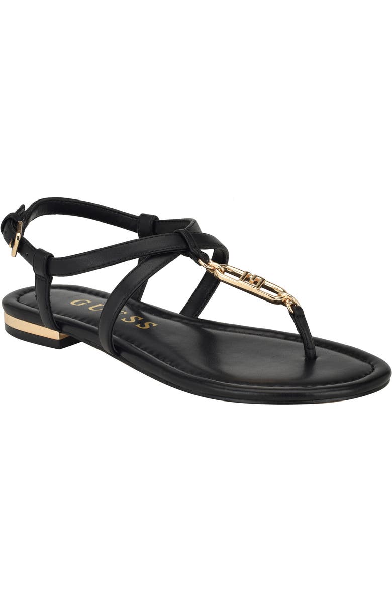 GUESS Meaa Ankle Strap Sandal, Main, color,