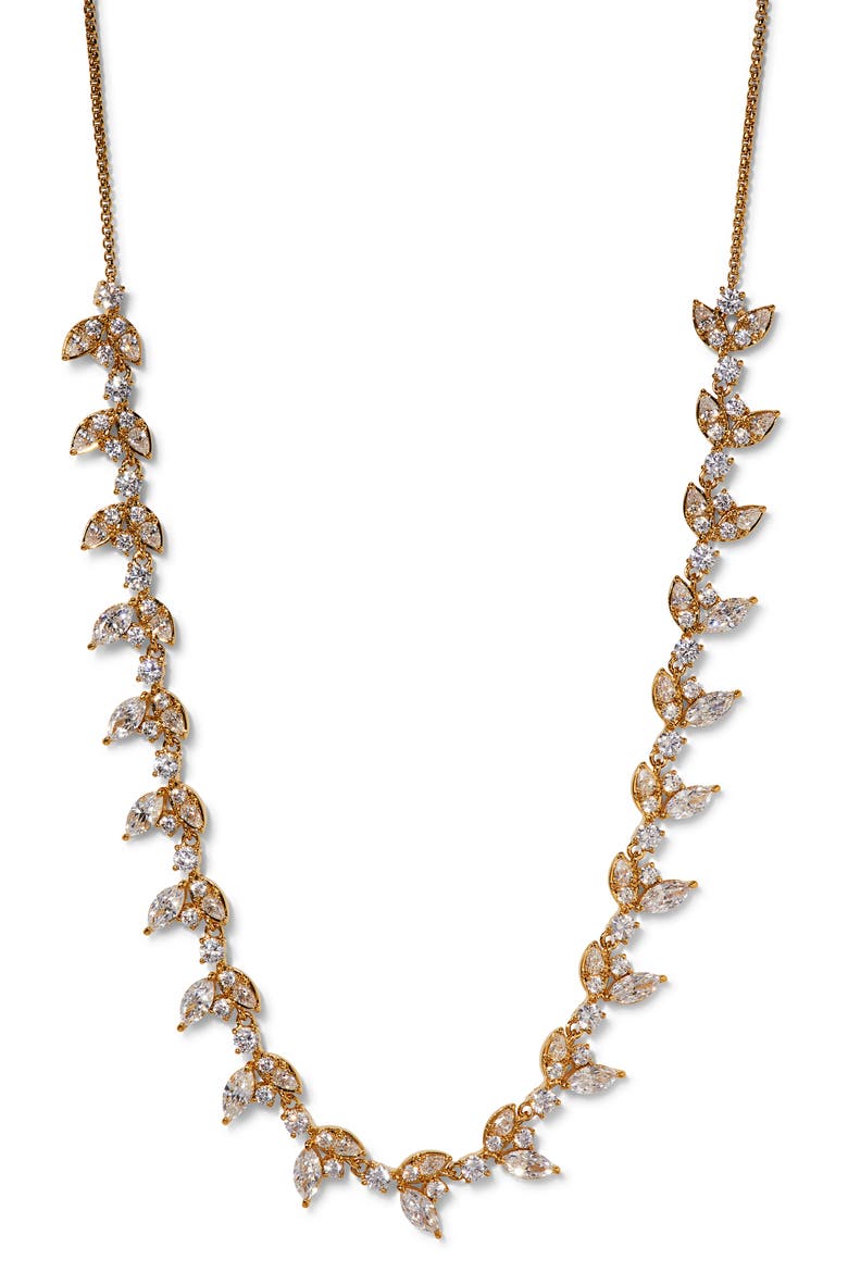 Ravish Half Vine Necklace, Main, color, GOLD