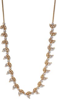 Nadri Ravish Half Vine Necklace
