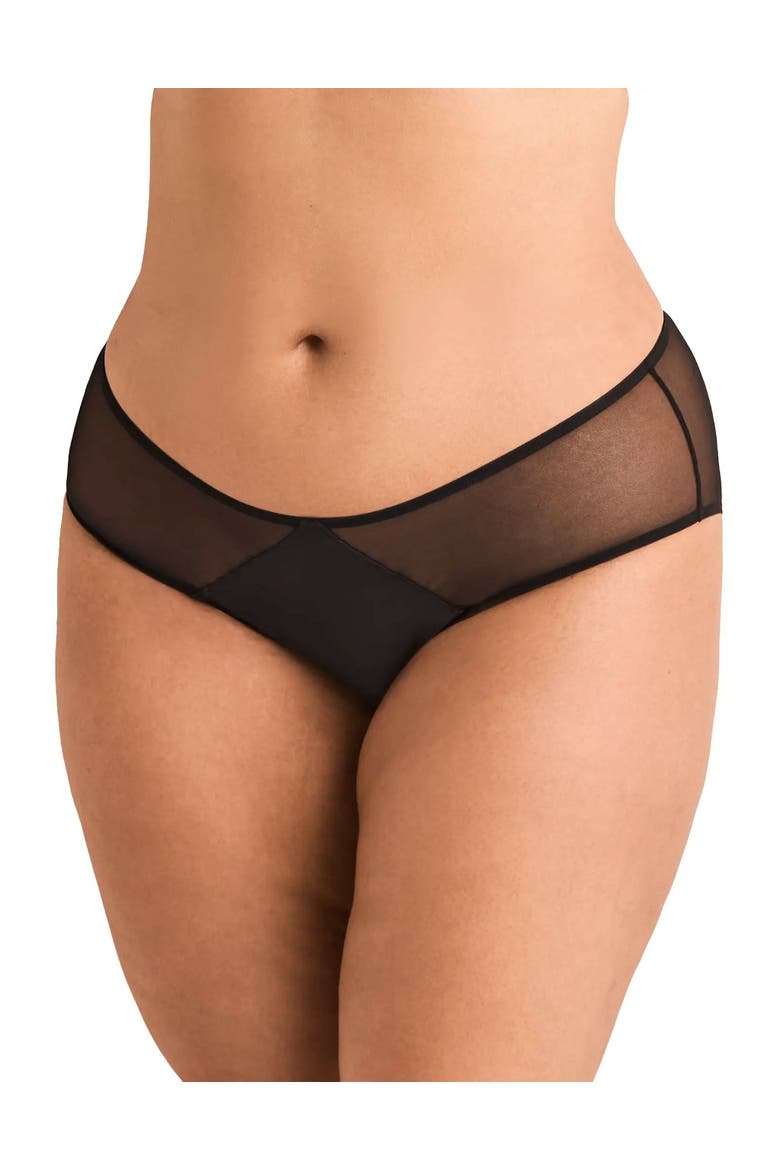 Brittani Hipster Panties, Main, color, Black