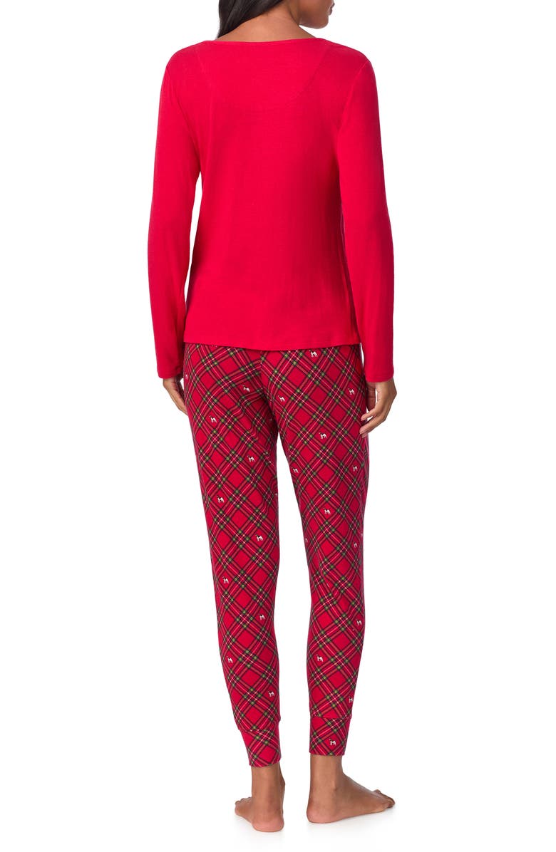 Lauren Ralph Lauren Henley Pajamas, Alternate, color, 
