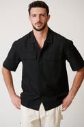 LEISURE LAB Palma Button Up
