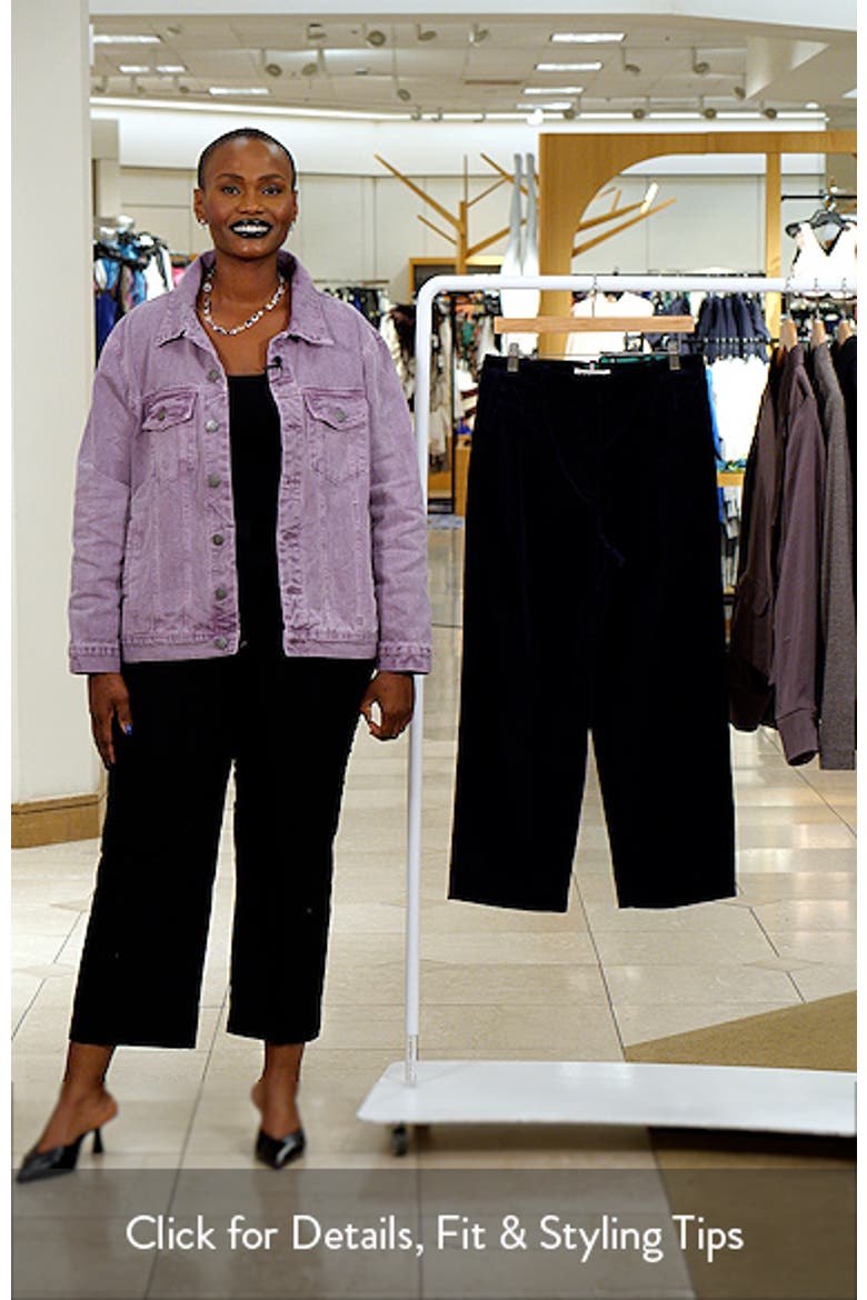 Bloomsbury Corduroy Ankle Straight Leg Pants video