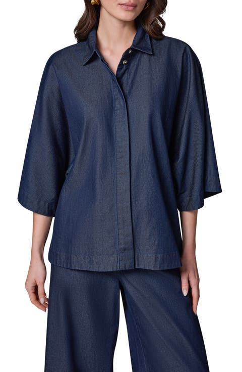 The Bali Dolman Sleeve Denim Shirt