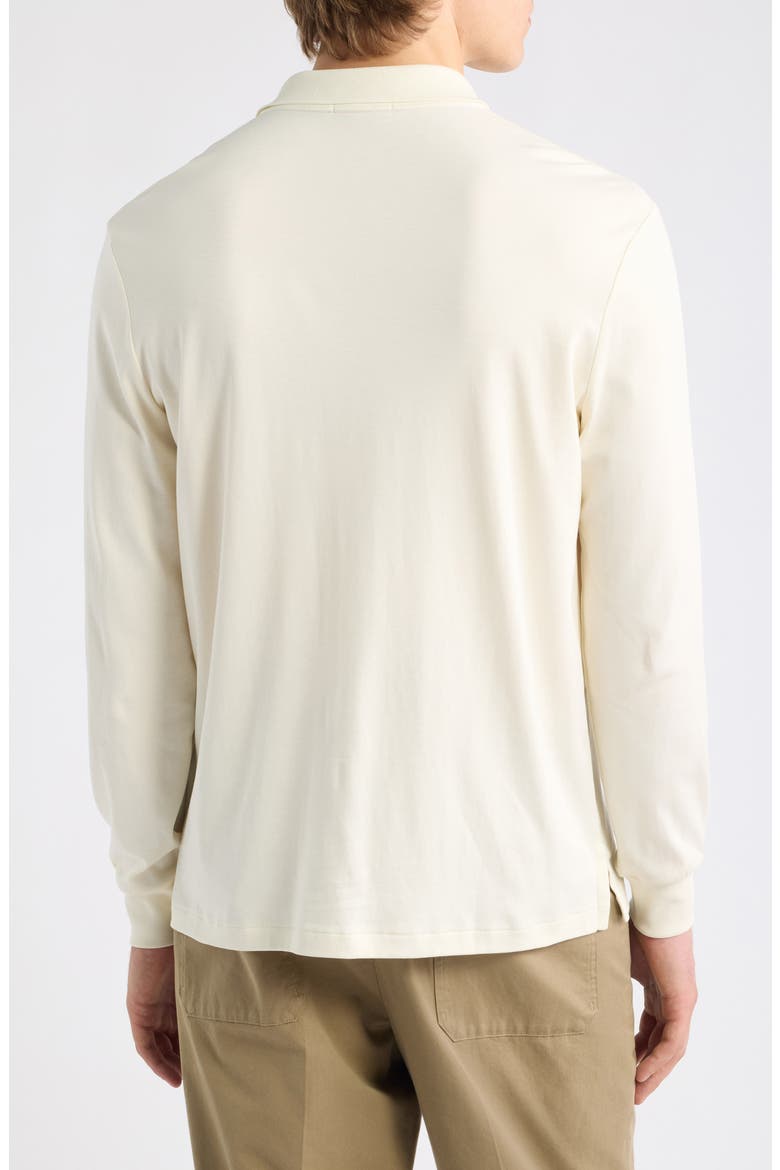 Polo Ralph Lauren Long Sleeve Pima Cotton Polo (Men) | Nordstrom