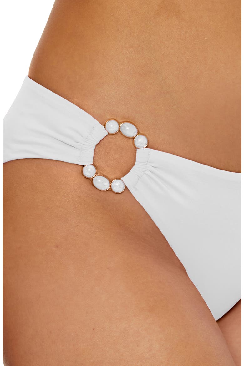 Marble Canyon Ring Hipster Bikini Bottoms, Alternate, color, WHITE