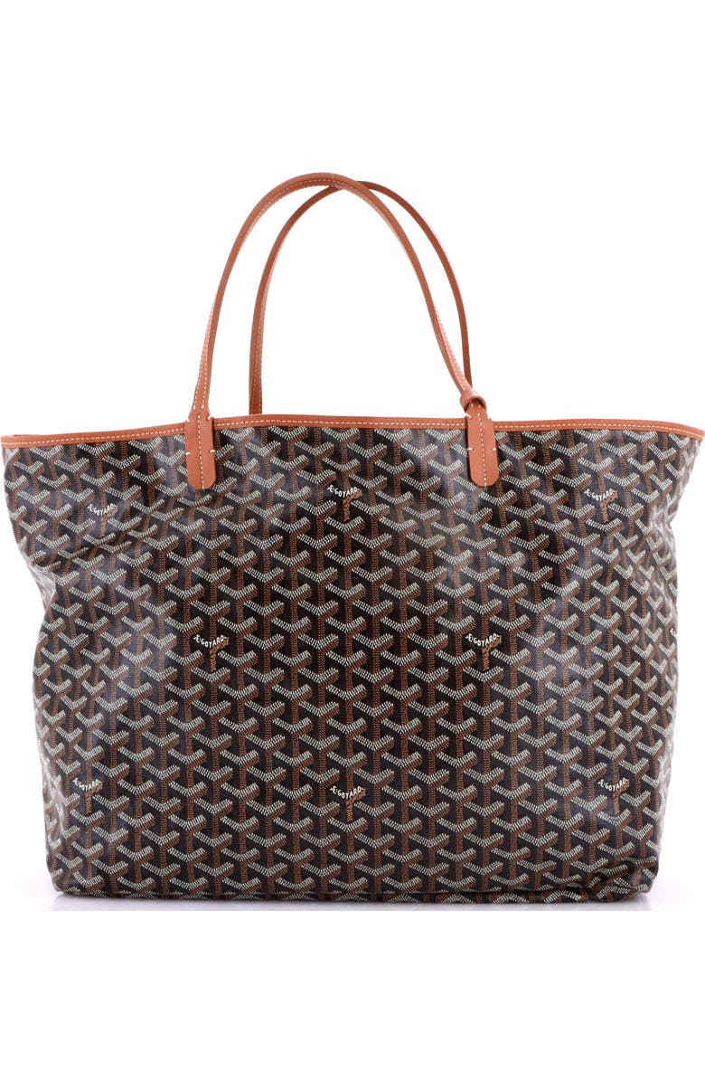 Pre-Owned Goyard Saint Louis Tote Printed Coated Canvas GM, Alternate, color, Print