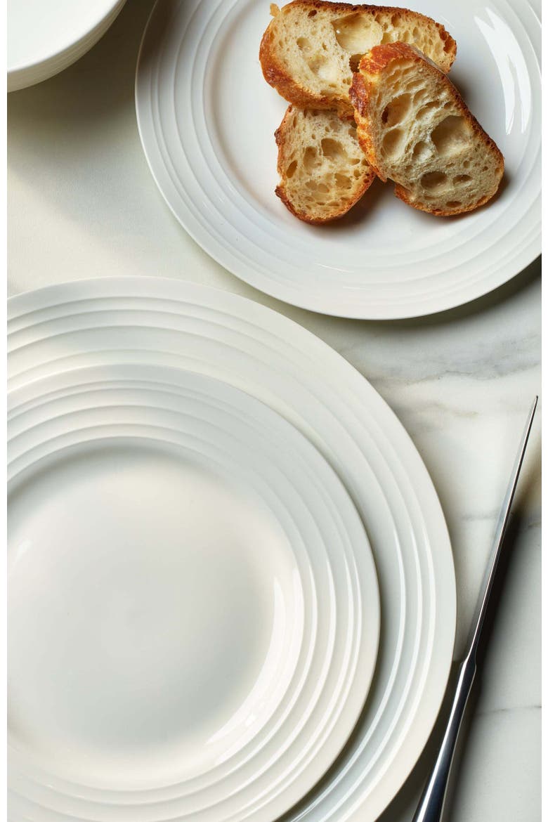 Eleanor Bone China 16-Piec Dinnerware Set, Alternate, color, White