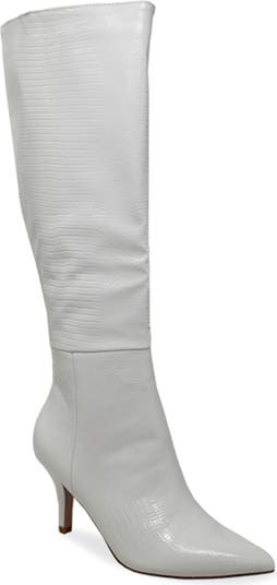 Pointed Toe Mid-Calf Boot