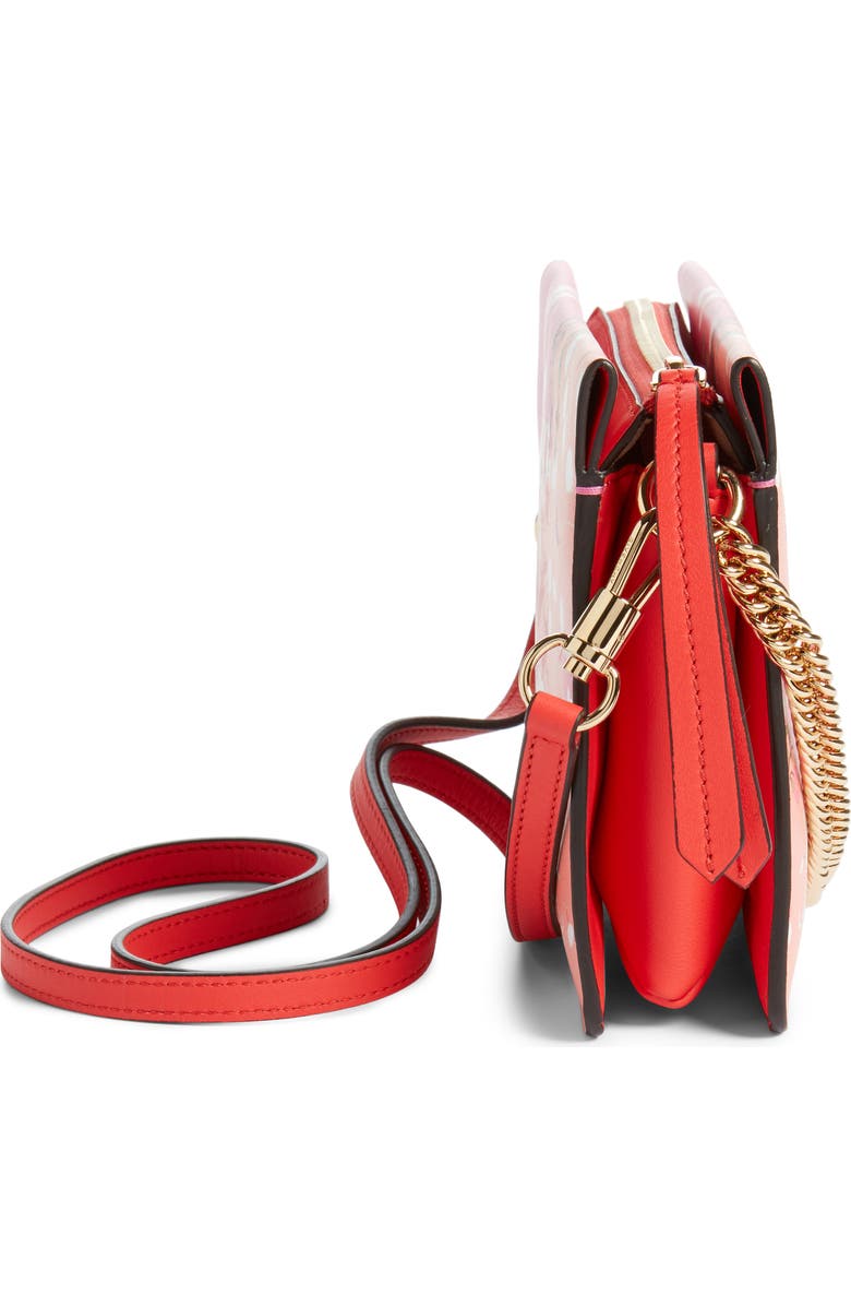 Givenchy Aroma Leather Floral Crossbody Bag, Alternate, color,