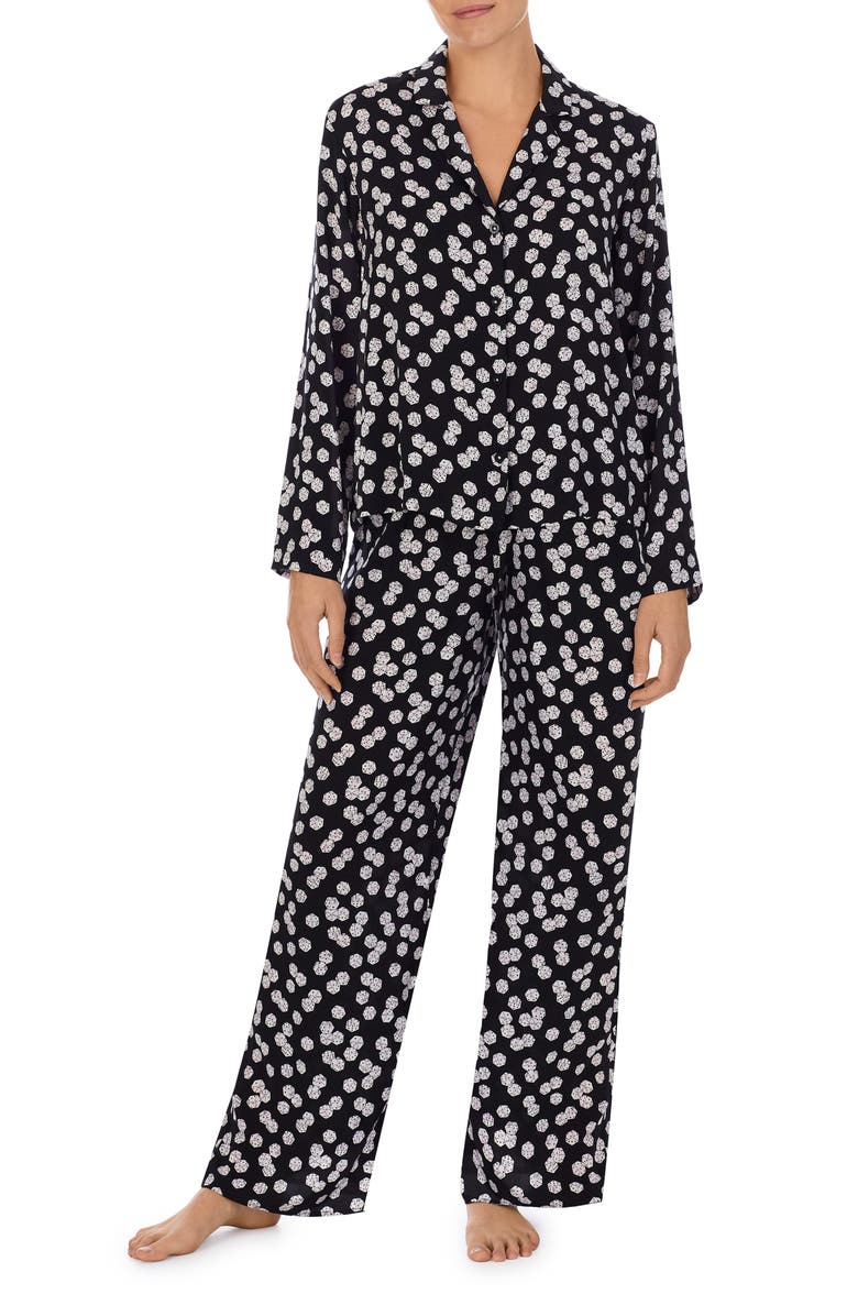 Shady Lady Print Pajamas, Main, color, 