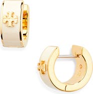 Tory Burch Icon Huggie Earrings