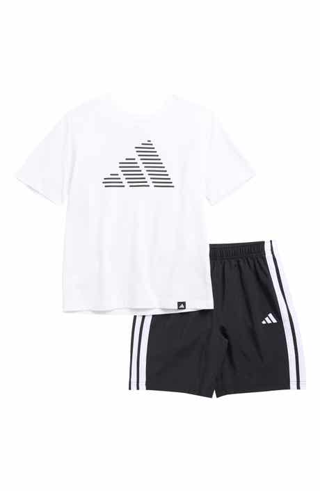 adidas Kids' Performance Graphic T-Shirt & Shorts Set