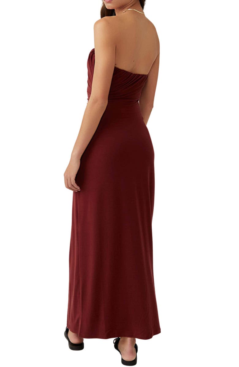 Free People Hayley Strapless Maxi Dress, Alternate, color, 