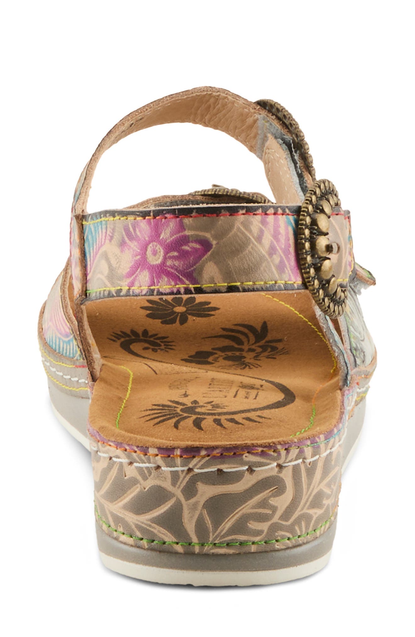 L'Artiste by Spring Step Offtrak Sandal, Alternate, color, Grey Multi