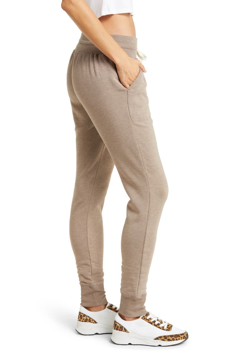 Zella Peaceful High Waist Pocket Slim Joggers, Alternate, color, 