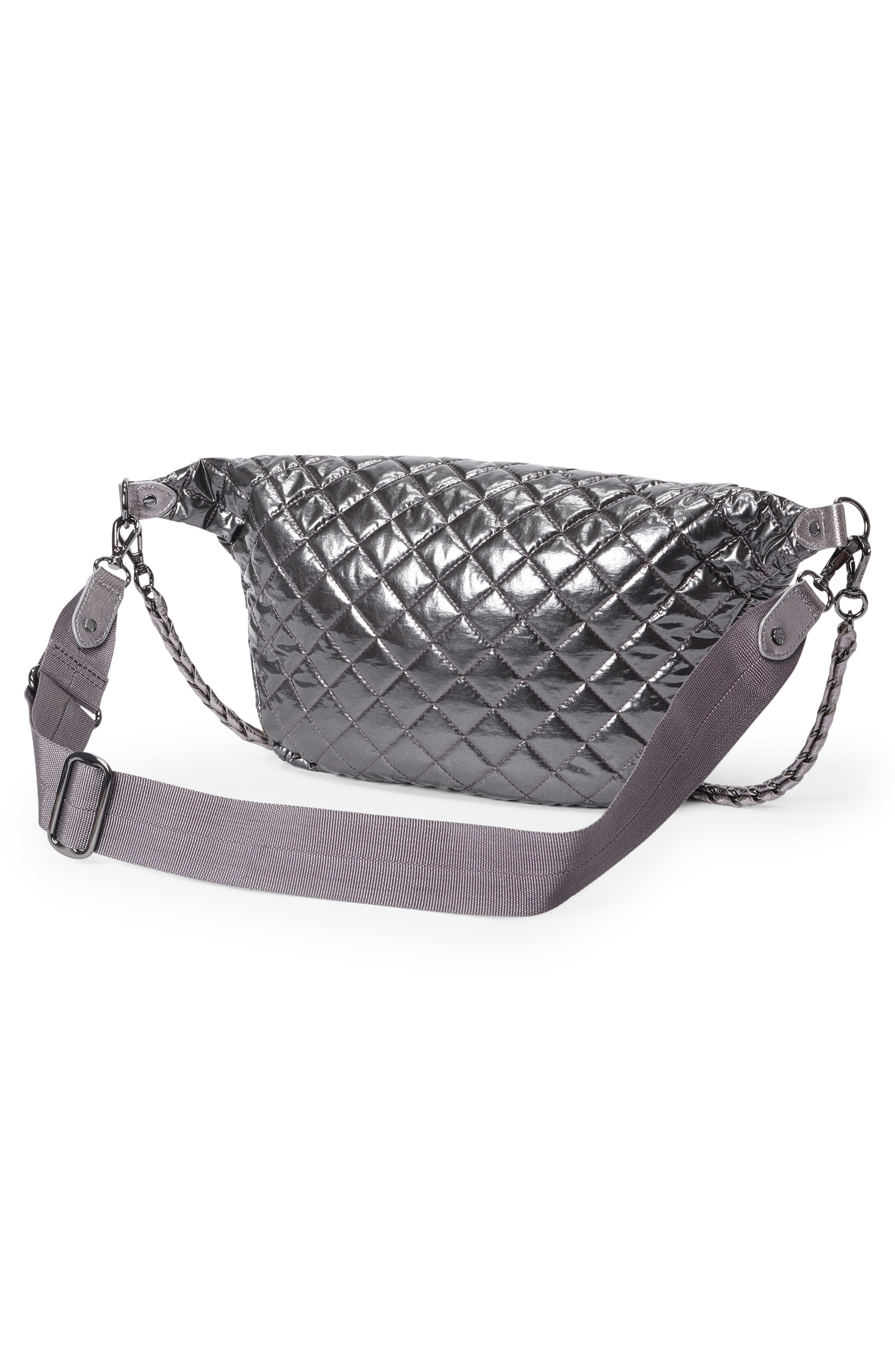MZ Wallace Crosby Metallic Sling Bag, Alternate, color, 